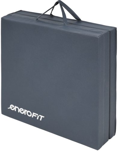 Összehajtható gimnasztikai matrac 180x60x5 cm szürke ENERO-Fit