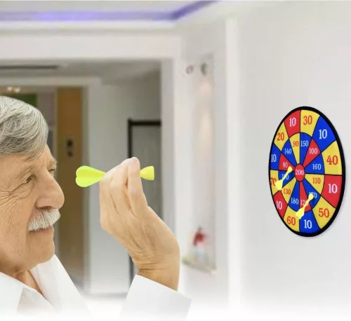 Gyermek darts, tépőzáras – 36 cm, öntapadós – ENERO PRO