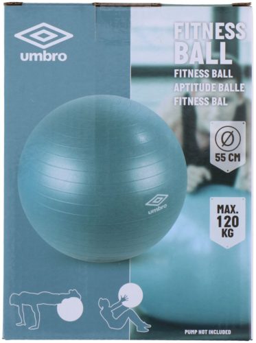 Gimnasztikai labda PREMIUM Durranásmentes 55 cm pumpával SMJ Kék