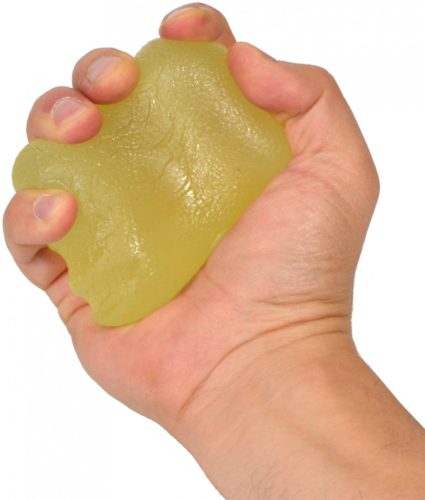 Zselés marokerősítő, kézerősítő LIGHT – zöld– EB-Fit