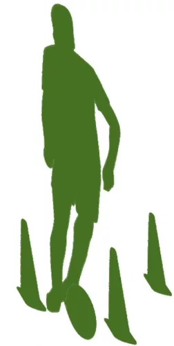 Bója szett 10 db-os, 23,5 cm– UMBRO