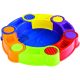 Homokozó 141 cm – kültéri, puzzle elemes – COLOMBUS RAINBOW