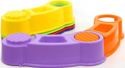 Homokozó 141 cm – kültéri, puzzle elemes – COLOMBUS RAINBOW