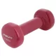 Kézisúlyzó vinyl 0,5 kg – lilásbordó, 1 db ENERO-Fit