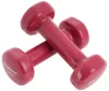 Kézisúlyzó vinyl 0,5 kg – lilásbordó, 1 db ENERO-Fit