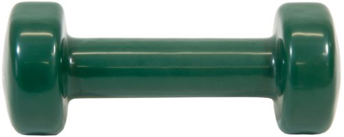 Kézi súlyzó, 1,5 kg – vinyl bevonat, zöld – ENERO-Fit