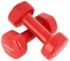Kézisúlyzó, vinyl borítású 3 kg – piros, ENERO-Fit Premium 1 db