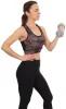 Kézisúlyzó, vinyl borítású 4 kg – szürke, ENERO-Fit Premium 1 db