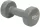 Kézisúlyzó, vinyl borítású 5 kg – szürke, ENERO-Fit Premium 1 db