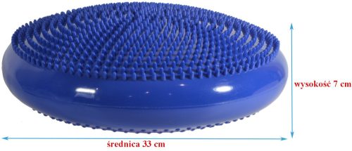 Egyensúlypárna dynair párna 33 cm kék EB-Fit 