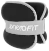 Csukló - bokasúly, kéz-lábsúly 2×2 kg fekete-szürke PREMIUM Enero Fit