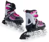 4 in 1 görkorcsolya jégkorcsolya, világító LED, állítható Pink-Szürke 30-33 ENERO
