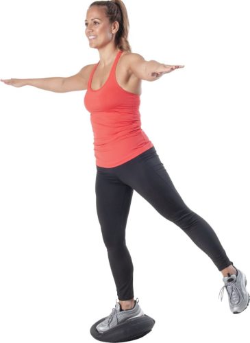 Egyensúlypárna dynair párna 32x6 cm fekete Pure 2 Improve 