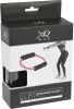 Expander, kör alakú, Light – fekete–rózsaszín – XQMAX
