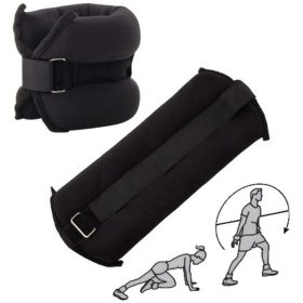   Csukló és Bokasúly Kéz-lábsúly 2×0,5 kg fekete PREMIUM XQMAX