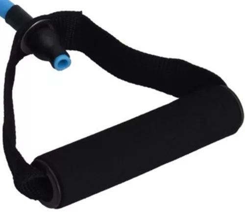 Erősítő gumikötél fogantyúval 120 cm – Medium, XQMAX