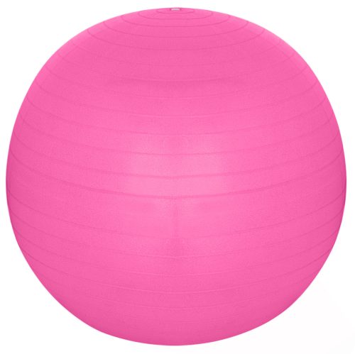 Gimnasztikai labda erősített, durranásmentes 65 cm pink - XQMAX