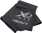 Erősítő gumiszalag erős 100x10 cm HEAVY (fekete) XQMAX