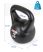 Füles súlyzó, Kettlebell, cementes Fekete 4 kg EBFit Premium