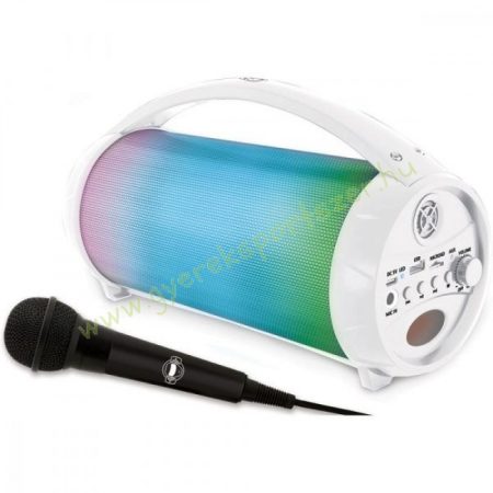 Szivárványos, világító, bluetooth hangszóró mikrofonnal LEXIBOOK