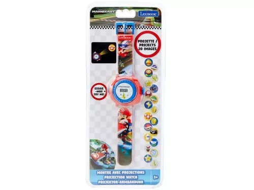 Lexibook Mario Kart projektoros karóra – 20 motívummal
