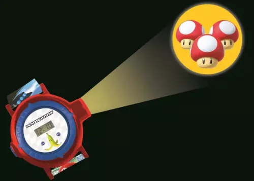 Lexibook Mario Kart projektoros karóra – 20 motívummal