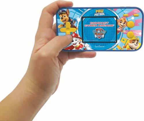 Kézi játékkonzol PAW Patrol 150 játékkal, 2,5" kijelzővel – Lexibook