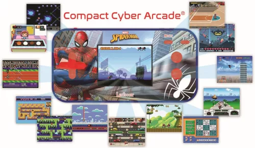 Kézi játék konzol Spider-Man 150 játék 2,5" kijelzővel – Lexibook