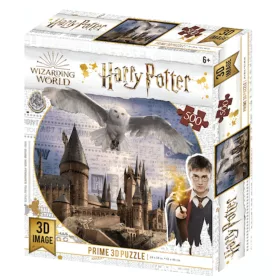   Harry Potter Hogwarts és Hedwig 3D puzzle 500 darabos – PRIME 3D