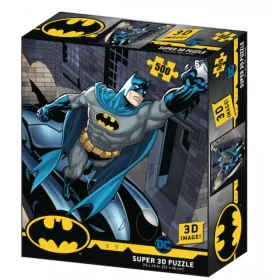 Batman Batmobil 3D puzzle, 500 darabos - PRIME 3D