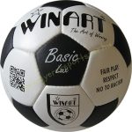 Focilabda, futball labda bőr, WINART BASIC mérete 4-es