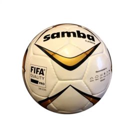   Focilabda Samba Platinium 5-ös, FIFA minősítésű mérkőzéslabda – Winart (fehér/arany)