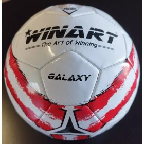   Focilabda, futball labda WINART Galaxy New edzőlabda 5-ös méret, zöld-ezüst