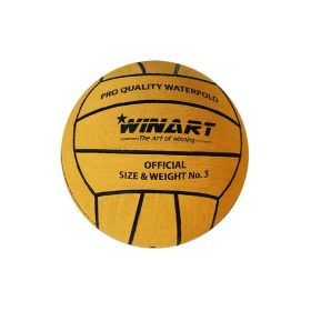   Vízilabda, 3-as méret, sárga – Winart Water Polo Ball No. 3 yellow - PRO 