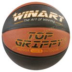 Kosárlabda WINART TOP Grippy Barna/Fekete 6-os méret