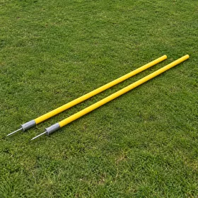   Szlalomrúd leszúrható, rugós, 160 cm, sárga – WINART Economy Spike Pole