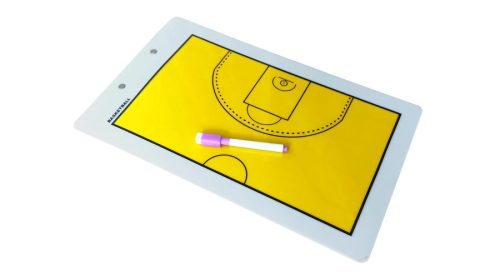 Kétoldalas taktikai tábla kosárlabdához – A/4 méretű, WINART