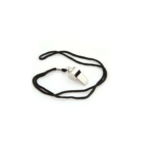 Bírói, edzői síp – fém, zsinórral, WINART