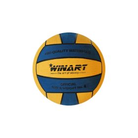   Vízilabda, 4-es, junior, női, sárga-kék–  WP-No.4 Top Grippy Water Polo Ball - blue/Yellow
