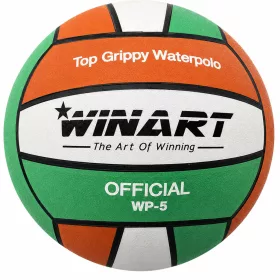   Vízilabda, 5-ös - Winart Top Grippy Water Polo Ball No.5. stripped  