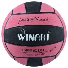   Vízilabda, 4-es, pink-fekete – Winart Extra Grip water polo ball No. 4