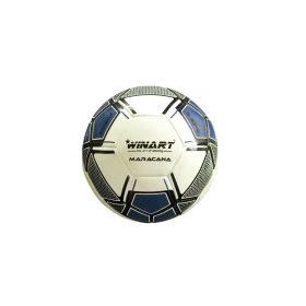   Focilabda, futball labda WINART Maracana 5-ös méret (fehér/kék/fekete)