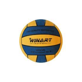   Vízilabda 3-as, kék-sárga - Winart Top Grippy Water Polo Ball No.3. stripped  