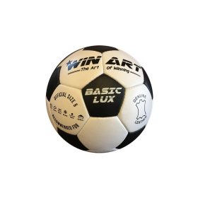   Focilabda, futball labda valódi bőr, WINART BASIC LUX méret 5-ös