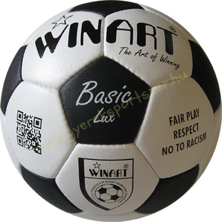 Focilabda, futball labda bőr, WINART BASIC LUX méret: 5-ös