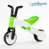 Tanulóbicikli, motor, tricikli, zöld – Chillafish Bunzi
