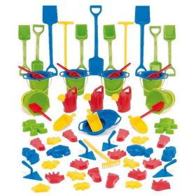 Óvodai homokozó készlet, 66 darabos, 24 hó+ – Dantoy