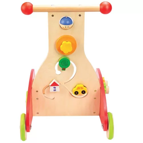 Járássegítő, fa–műanyag, 12 hó+ – Hape