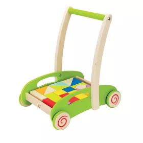  Építőkockás járássegítő fa játékkal 12 hó+ – Hape
