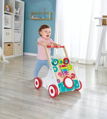 Zenélő járássegítő hangszerekkel 10 hó+ – Hape